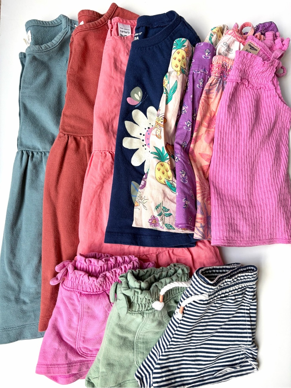 Oshkosh/Carters/Little Planet Girls 3T Summer Clothes